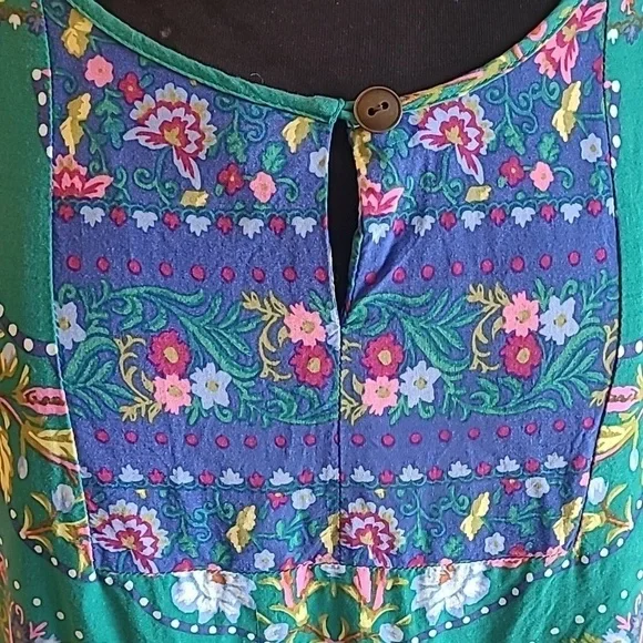 Matilda Jane Evergreen Babydoll Top S - Picture 6 of 8